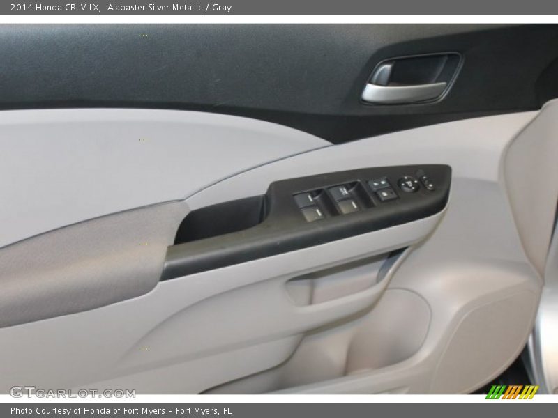 Alabaster Silver Metallic / Gray 2014 Honda CR-V LX