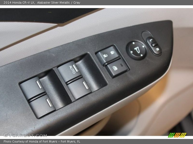 Alabaster Silver Metallic / Gray 2014 Honda CR-V LX