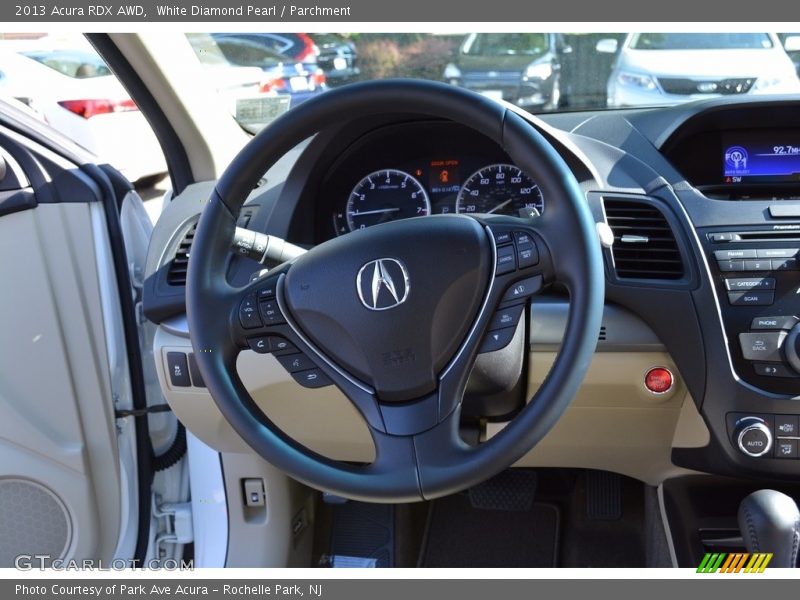 White Diamond Pearl / Parchment 2013 Acura RDX AWD