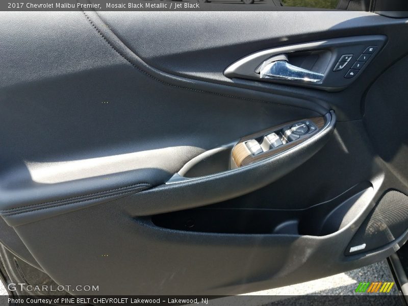 Mosaic Black Metallic / Jet Black 2017 Chevrolet Malibu Premier