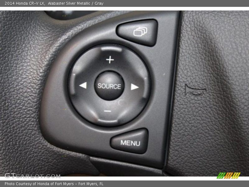 Alabaster Silver Metallic / Gray 2014 Honda CR-V LX