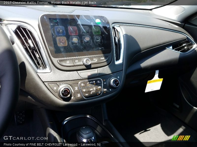 Mosaic Black Metallic / Jet Black 2017 Chevrolet Malibu Premier