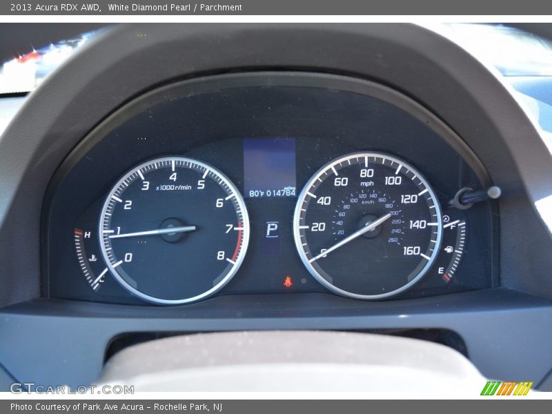 White Diamond Pearl / Parchment 2013 Acura RDX AWD