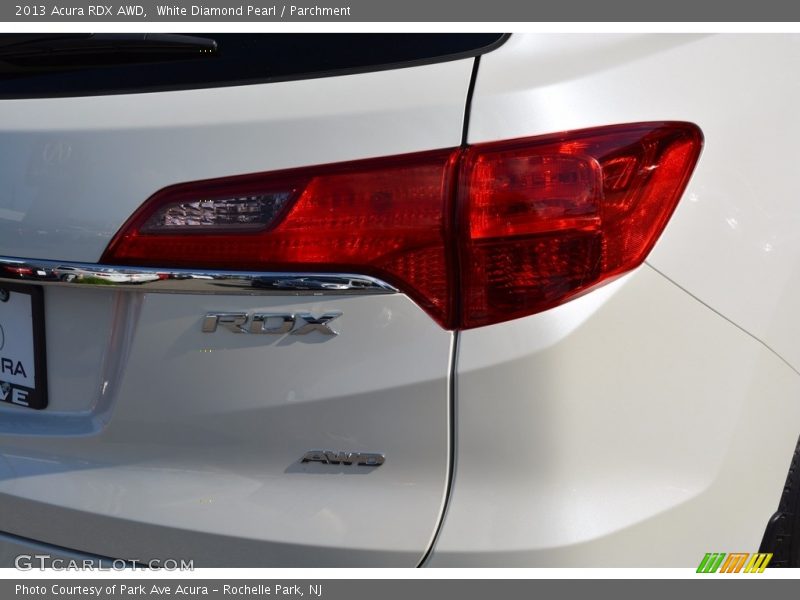 White Diamond Pearl / Parchment 2013 Acura RDX AWD