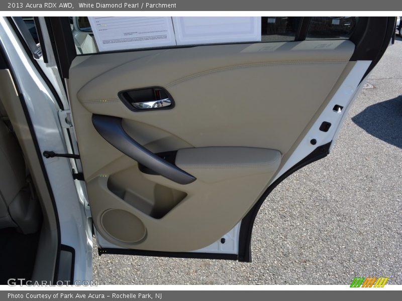 White Diamond Pearl / Parchment 2013 Acura RDX AWD