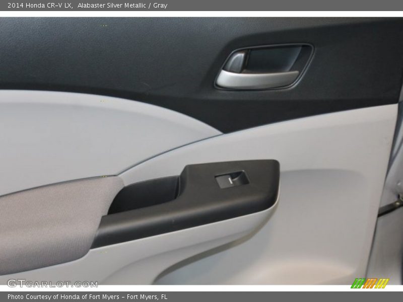 Alabaster Silver Metallic / Gray 2014 Honda CR-V LX
