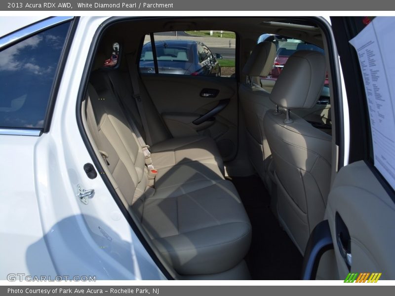 White Diamond Pearl / Parchment 2013 Acura RDX AWD