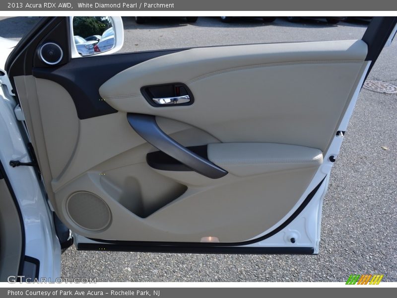 White Diamond Pearl / Parchment 2013 Acura RDX AWD