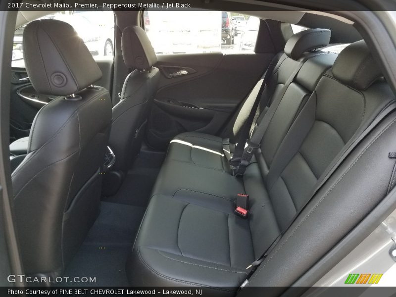 Pepperdust Metallic / Jet Black 2017 Chevrolet Malibu Premier