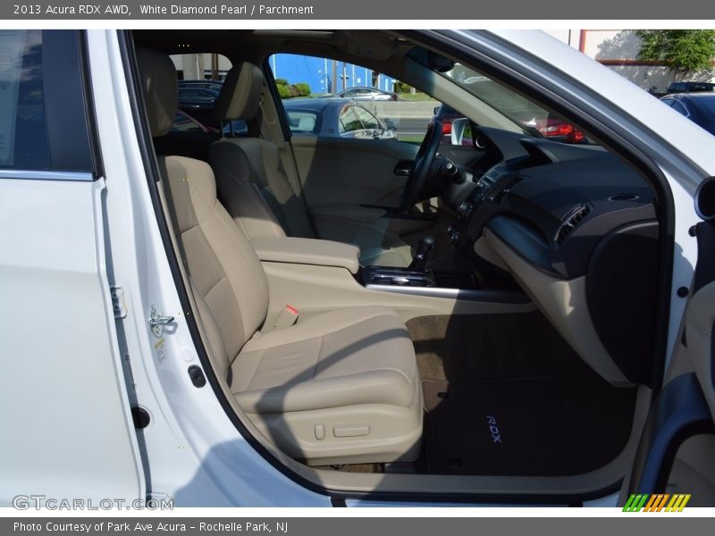 White Diamond Pearl / Parchment 2013 Acura RDX AWD