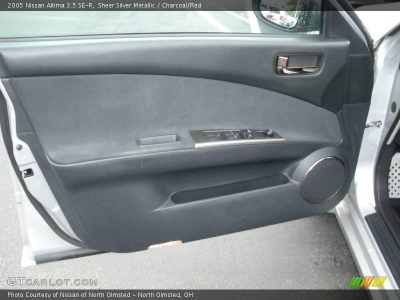 Sheer Silver Metallic / Charcoal/Red 2005 Nissan Altima 3.5 SE-R