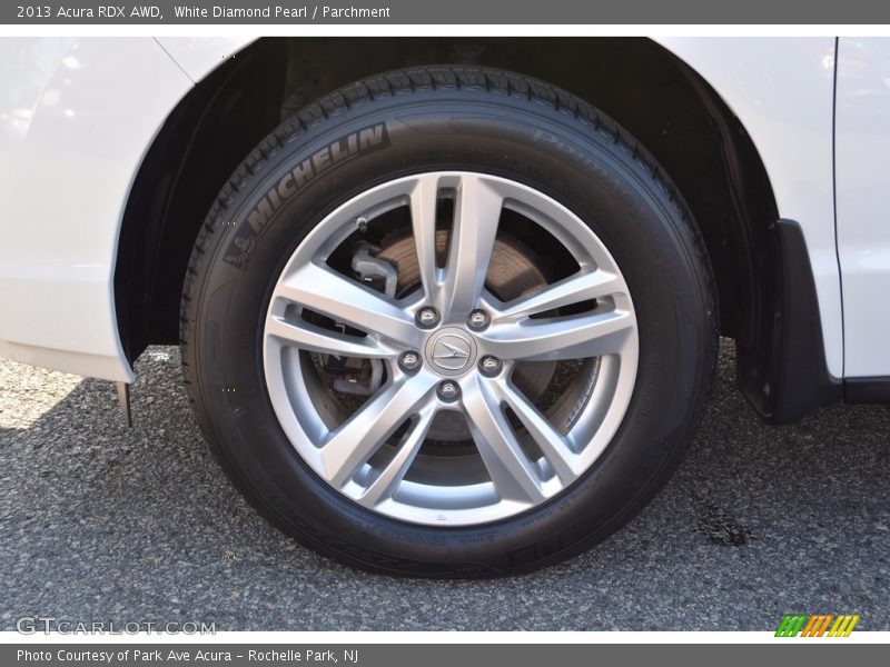 White Diamond Pearl / Parchment 2013 Acura RDX AWD