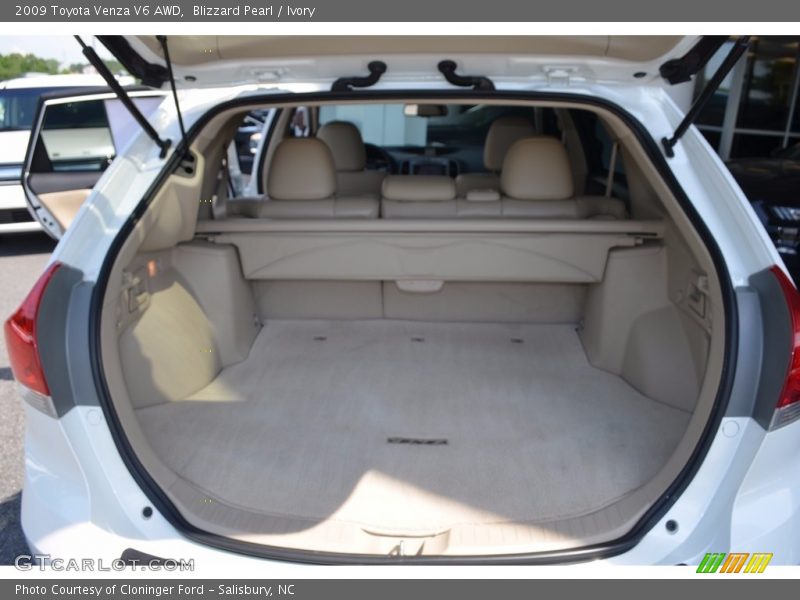 Blizzard Pearl / Ivory 2009 Toyota Venza V6 AWD