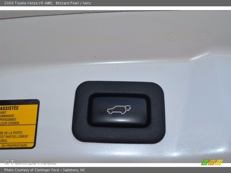 Blizzard Pearl / Ivory 2009 Toyota Venza V6 AWD
