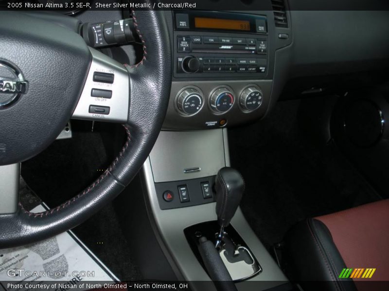 Sheer Silver Metallic / Charcoal/Red 2005 Nissan Altima 3.5 SE-R