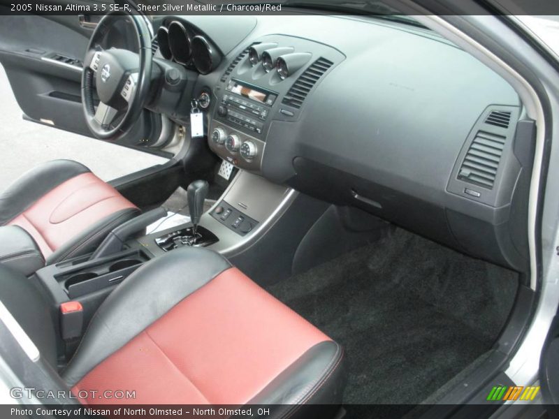 Sheer Silver Metallic / Charcoal/Red 2005 Nissan Altima 3.5 SE-R