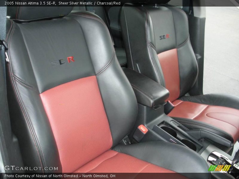 Sheer Silver Metallic / Charcoal/Red 2005 Nissan Altima 3.5 SE-R