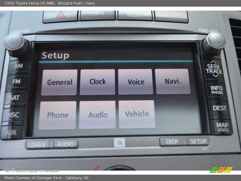 Blizzard Pearl / Ivory 2009 Toyota Venza V6 AWD