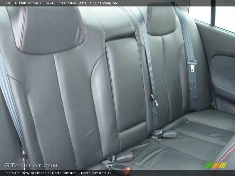 Sheer Silver Metallic / Charcoal/Red 2005 Nissan Altima 3.5 SE-R