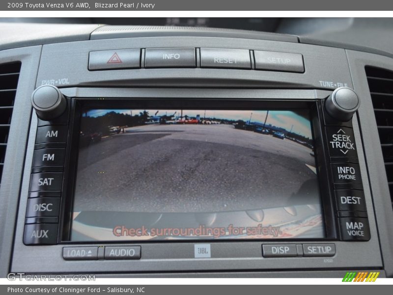 Blizzard Pearl / Ivory 2009 Toyota Venza V6 AWD