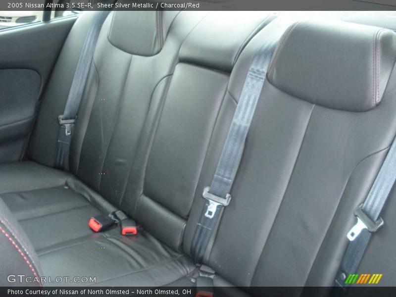 Sheer Silver Metallic / Charcoal/Red 2005 Nissan Altima 3.5 SE-R
