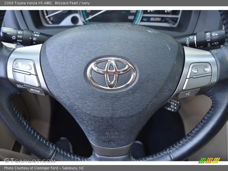 Blizzard Pearl / Ivory 2009 Toyota Venza V6 AWD