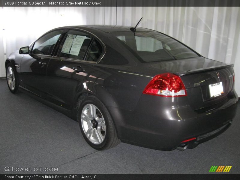 Magnetic Gray Metallic / Onyx 2009 Pontiac G8 Sedan