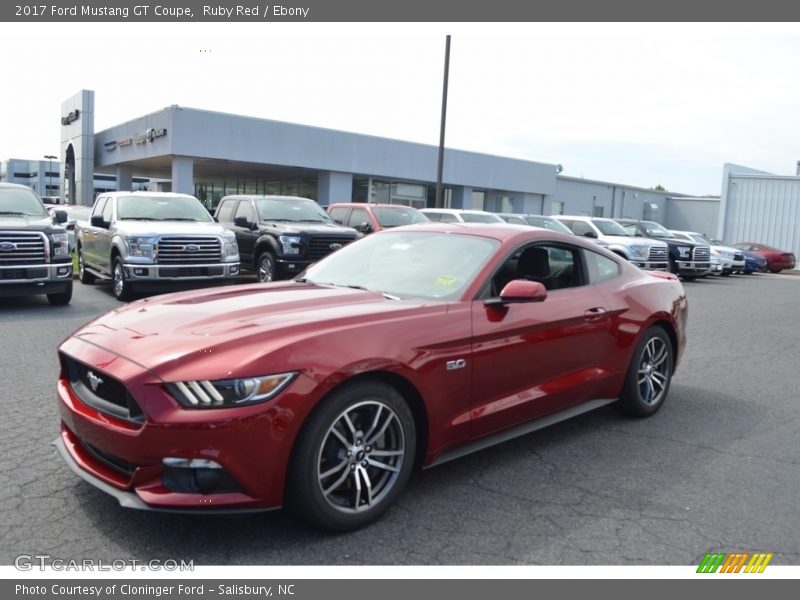 Ruby Red / Ebony 2017 Ford Mustang GT Coupe