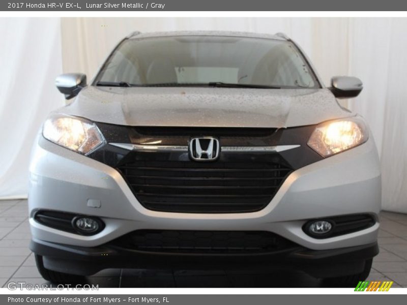 Lunar Silver Metallic / Gray 2017 Honda HR-V EX-L