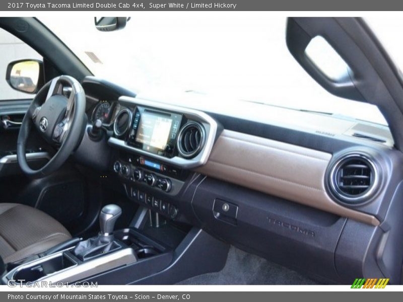 Super White / Limited Hickory 2017 Toyota Tacoma Limited Double Cab 4x4