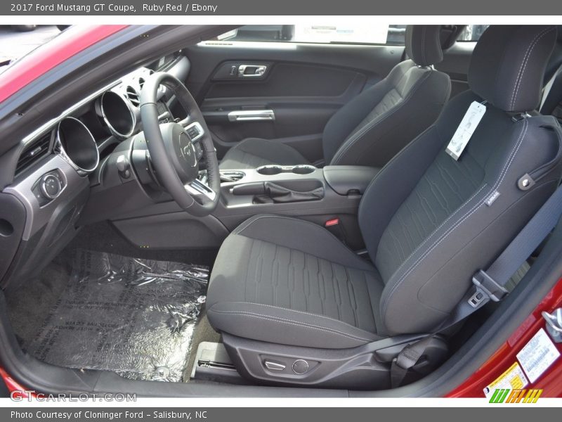 Ruby Red / Ebony 2017 Ford Mustang GT Coupe