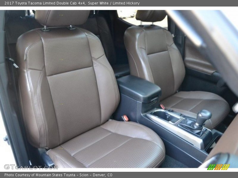 Super White / Limited Hickory 2017 Toyota Tacoma Limited Double Cab 4x4
