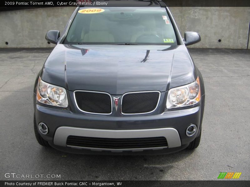 Cyber Gray Metallic / Ebony 2009 Pontiac Torrent AWD