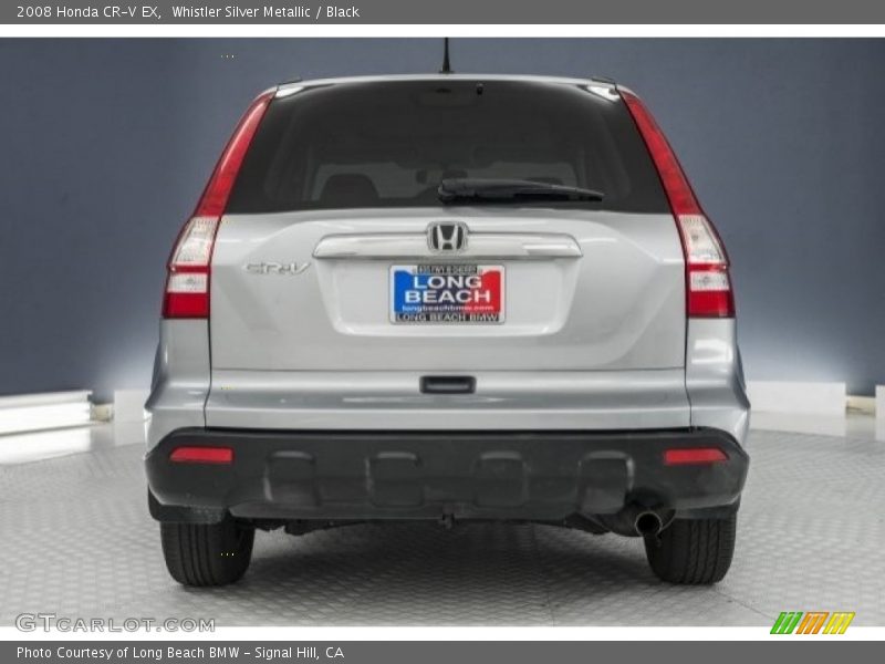 Whistler Silver Metallic / Black 2008 Honda CR-V EX