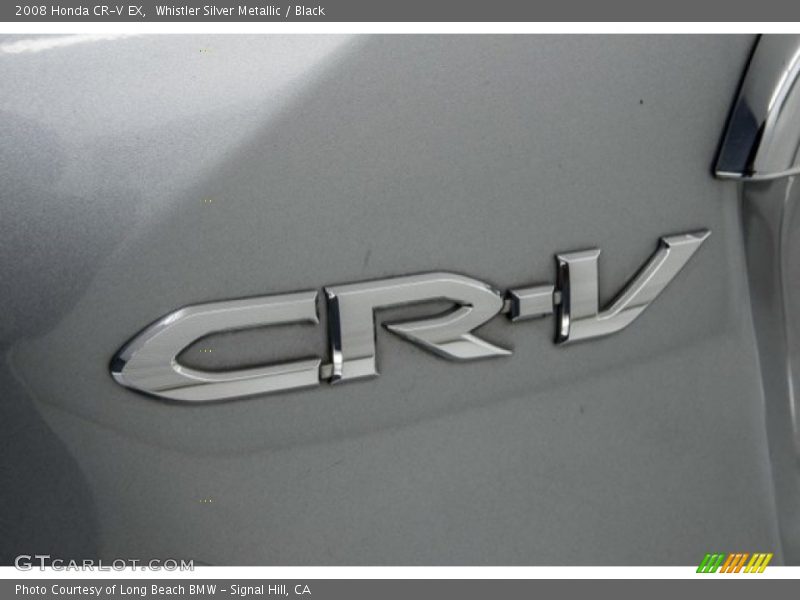 Whistler Silver Metallic / Black 2008 Honda CR-V EX
