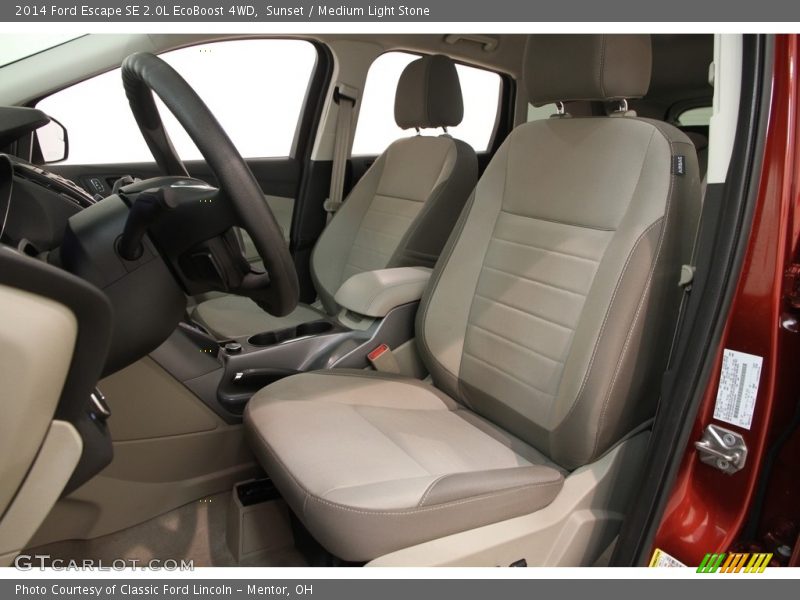 Sunset / Medium Light Stone 2014 Ford Escape SE 2.0L EcoBoost 4WD