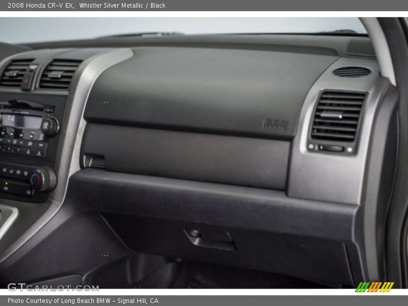 Whistler Silver Metallic / Black 2008 Honda CR-V EX