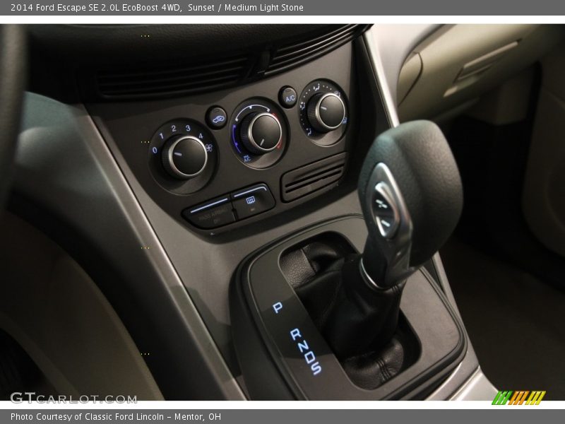 Sunset / Medium Light Stone 2014 Ford Escape SE 2.0L EcoBoost 4WD