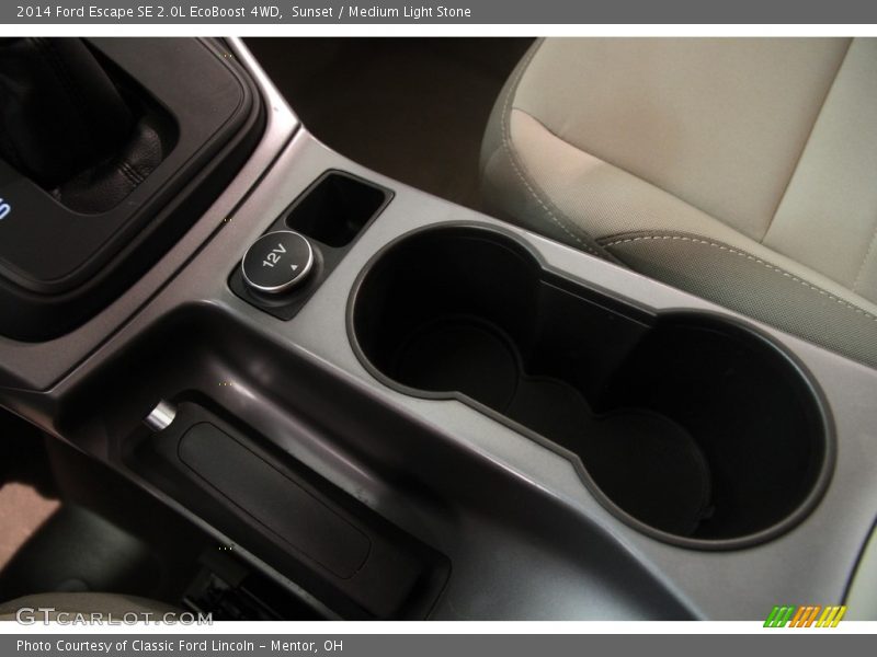 Sunset / Medium Light Stone 2014 Ford Escape SE 2.0L EcoBoost 4WD
