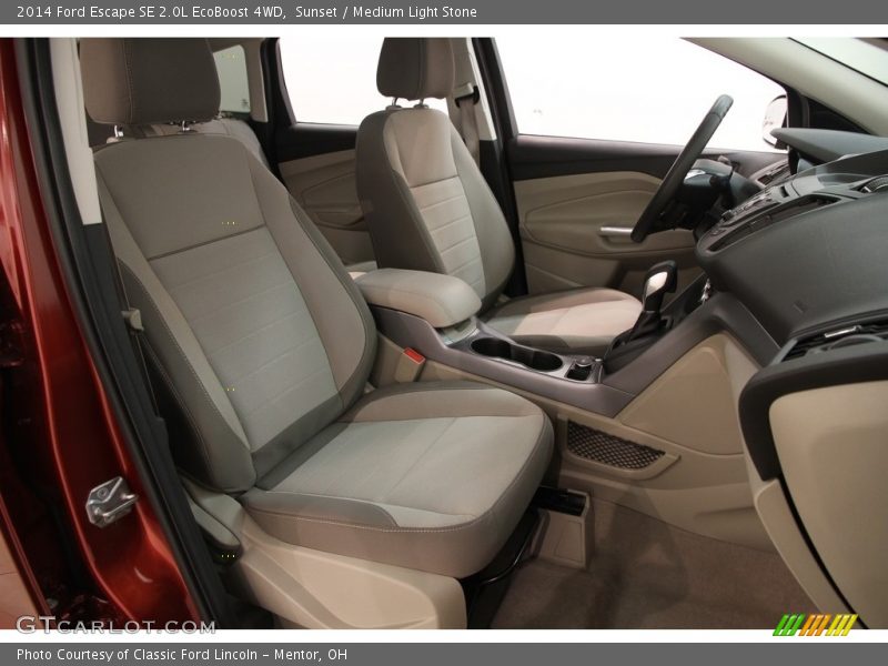 Sunset / Medium Light Stone 2014 Ford Escape SE 2.0L EcoBoost 4WD