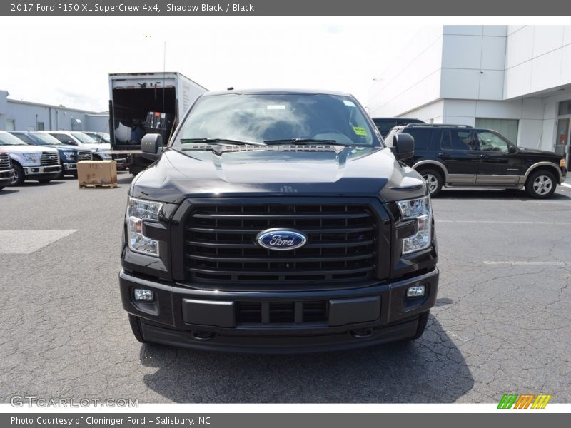 Shadow Black / Black 2017 Ford F150 XL SuperCrew 4x4