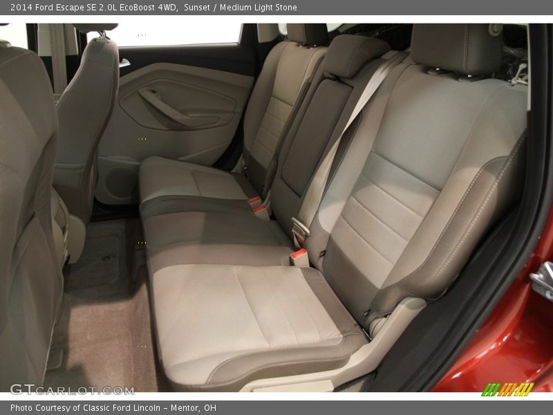 Sunset / Medium Light Stone 2014 Ford Escape SE 2.0L EcoBoost 4WD
