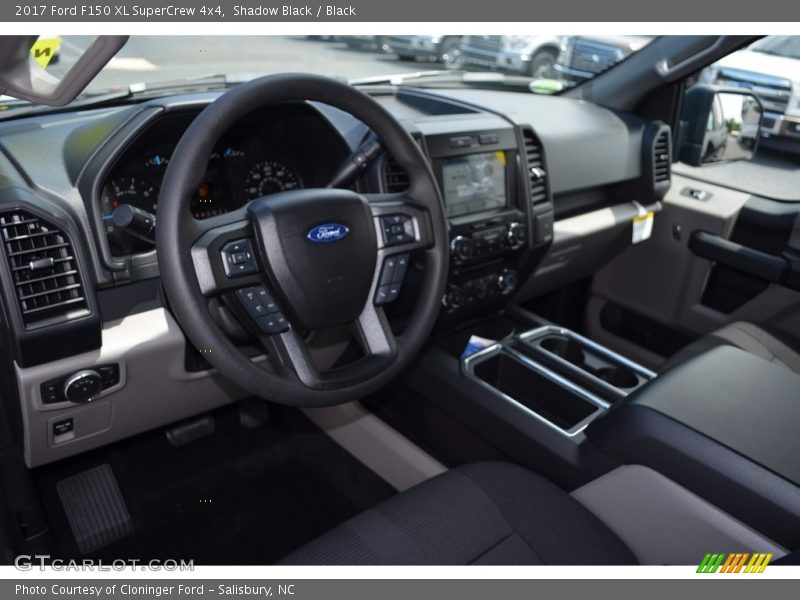 Shadow Black / Black 2017 Ford F150 XL SuperCrew 4x4