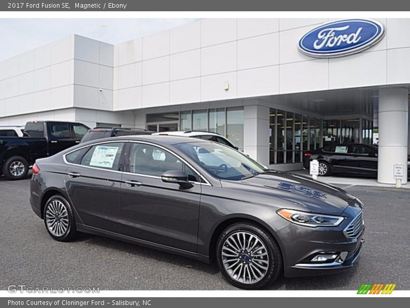 Magnetic / Ebony 2017 Ford Fusion SE