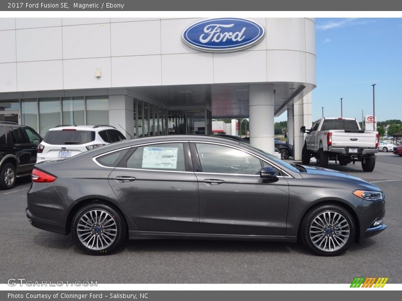 Magnetic / Ebony 2017 Ford Fusion SE