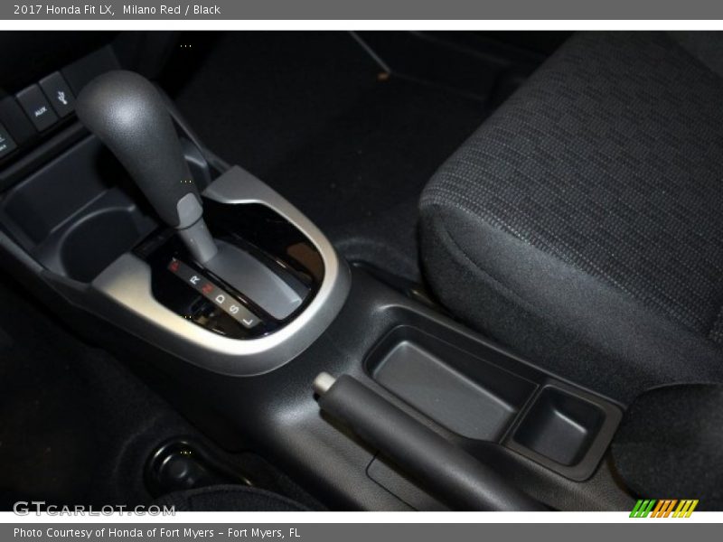 Milano Red / Black 2017 Honda Fit LX