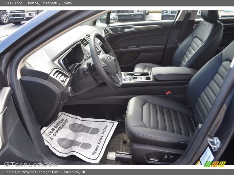 Magnetic / Ebony 2017 Ford Fusion SE