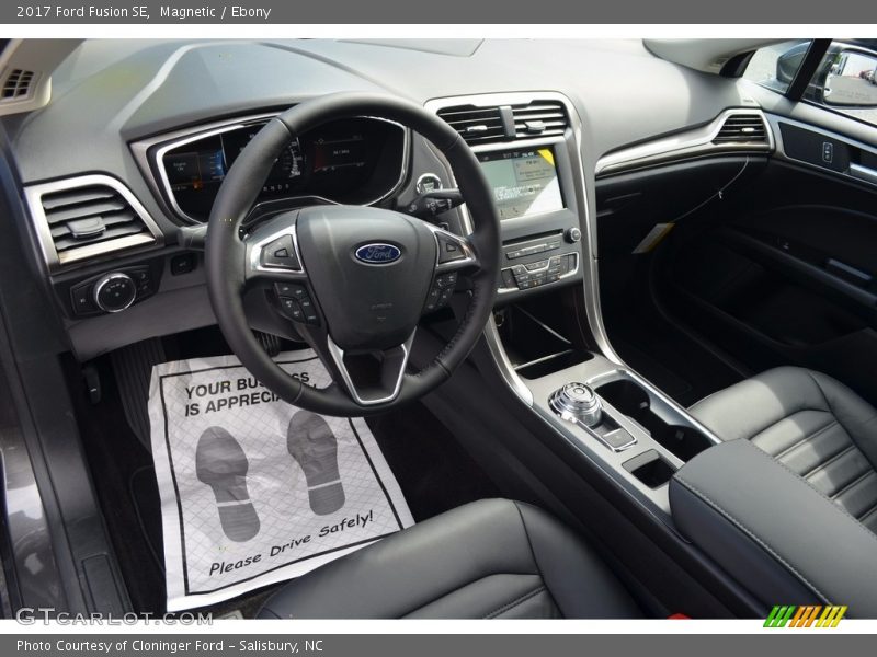 Magnetic / Ebony 2017 Ford Fusion SE