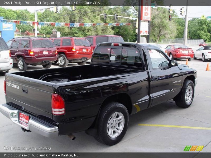 Black / Dark Slate Gray 2001 Dodge Dakota SLT Regular Cab