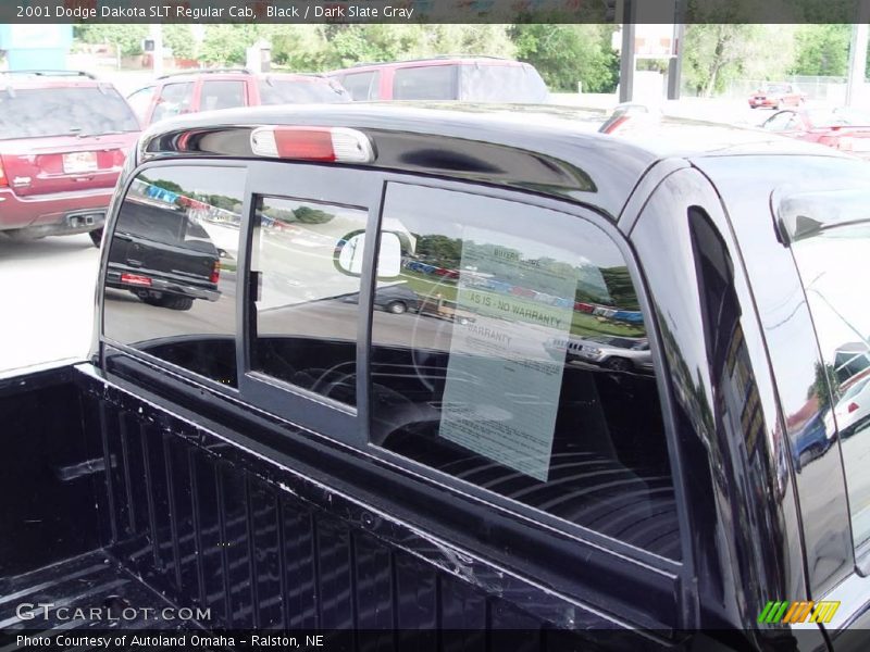 Black / Dark Slate Gray 2001 Dodge Dakota SLT Regular Cab